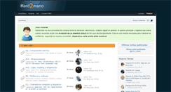 Desktop Screenshot of hard2mano.com